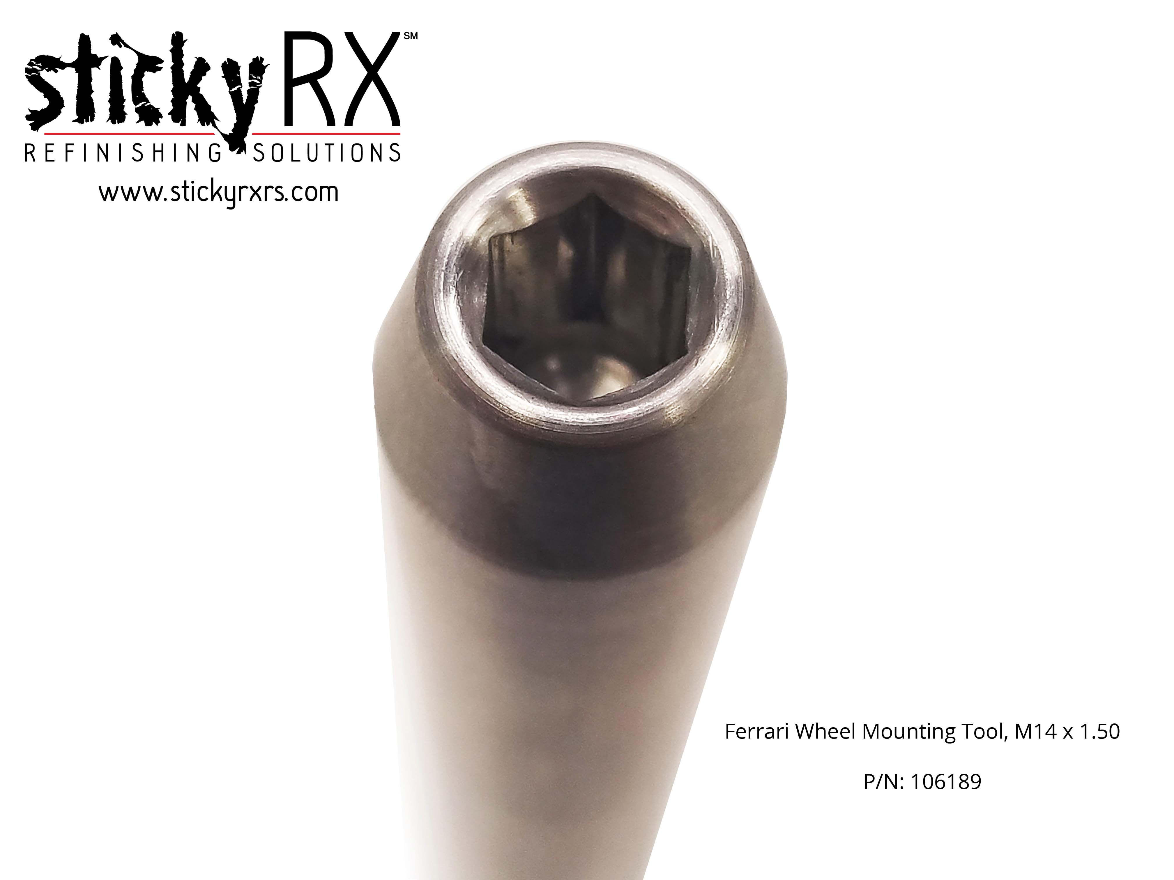 Sticky RX Refinishing Solutions Ferrari Wheel Mounting Tool 04